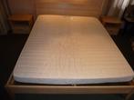 2 PERSOONS BED (160 x 200 ), Huis en Inrichting, Slaapkamer | Bedden, Ophalen, Beige, Tweepersoons, Zo goed als nieuw