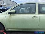 NISSAN MICRA 3 K12 Groen D30G Links deur portier 2002-2010, Auto-onderdelen, Gebruikt, Nissan, Deur