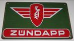 ZUNDAPP BROMMER : Metalen Bord Logo Zundapp Brommer, Verzamelen, Merken en Reclamevoorwerpen, Verzenden, Nieuw, Reclamebord
