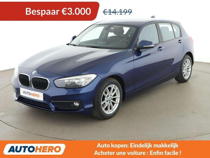 BMW 1 Serie 118 118i Advantage, Autos, BMW, Achat, Série 1, ABS, Airbags, Air conditionné, Bluetooth, Ordinateur de bord, Verrouillage central