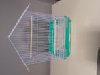 VOLLEDIG NIEUWE VOGELKOOI met ALLE TOEBEHOREN en MESTLADE, Dieren en Toebehoren, Ophalen, Nieuw, Aluminium, Vogelkooi