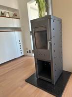 Wodtke houtkachel, inclusief marmeren ondersteen, Huis en Inrichting, Kachels, Ophalen, Gebruikt, Houtkachel