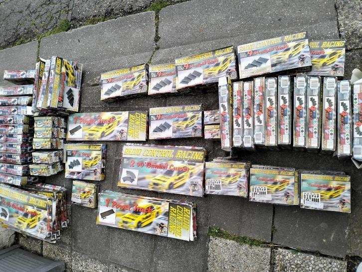 Lot rails circuit, Kinderen en Baby's, Speelgoed | Racebanen, Gebruikt, Racebaan, Ophalen