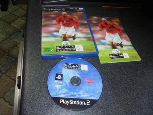 Playstation 2 David Beckham Soccer (orig-compleet) FRANS, Games en Spelcomputers, Games | Sony PlayStation 2, Gebruikt, Sport