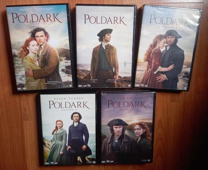 DVD-Box - Poldark - Seizoenen 1 tem. 4 (in seal!), Cd's en Dvd's, Dvd's | Drama, Nieuw in verpakking, Drama, Boxset, Vanaf 12 jaar