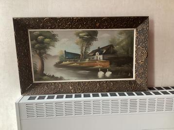 Schilderij op olieverf beschikbaar voor biedingen