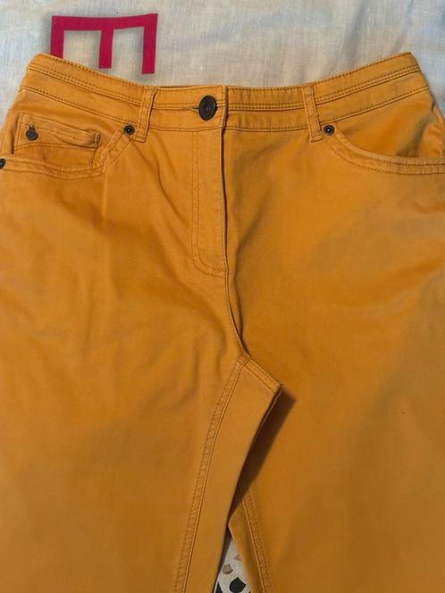 Gele broek van Cecil (29)., Kleding | Dames, Broeken en Pantalons, Zo goed als nieuw, Maat 38/40 (M), Geel, Ophalen
