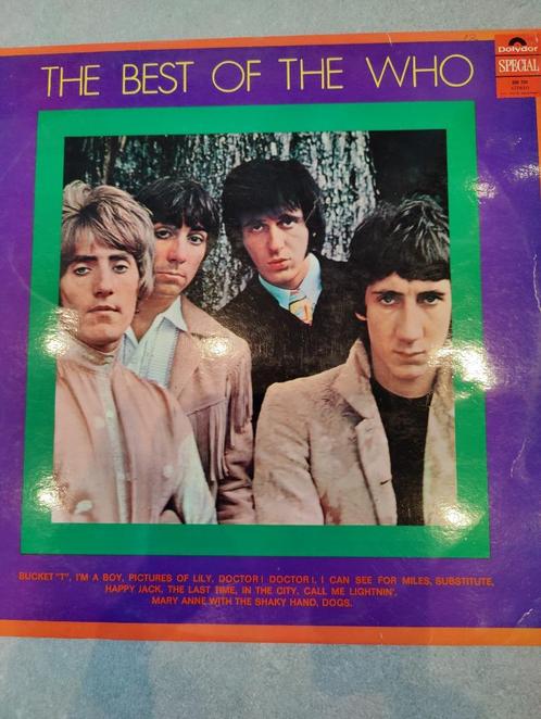 The Best of the Who op LP, CD & DVD, Vinyles | Pop, 1960 à 1980, 12 pouces, Envoi