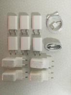 10 Apple Usb-A adapters + 2 nieuwe Usb-A <-> Lightning kabel, Ophalen of Verzenden, Gebruikt, Apple iPhone