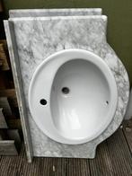 2 marmeren wastafels (ROCA), Doe-het-zelf en Bouw, Ophalen, Gebruikt, Steen, Wastafel