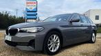 BMW 5 Serie 520 I A Touring 164 PK*Pdc/cam*Zetelvw*Led*Leder, Cuir, Argent ou Gris, Euro 6, Entreprise