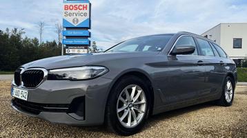 BMW 5 Serie 520 I A Touring 164 PK*Pdc/cam*Zetelvw*Led*Leder disponible aux enchères