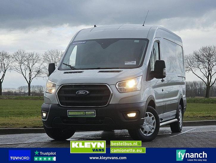 Ford TRANSIT 350 AC AUTOMAAT EURO6, Auto's, Bestelwagens en Lichte vracht, Bedrijf, ABS, Airconditioning, Cruise Control, Metaalkleur