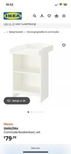 Commode boekenkast of luierkast, Ophalen, Zo goed als nieuw
