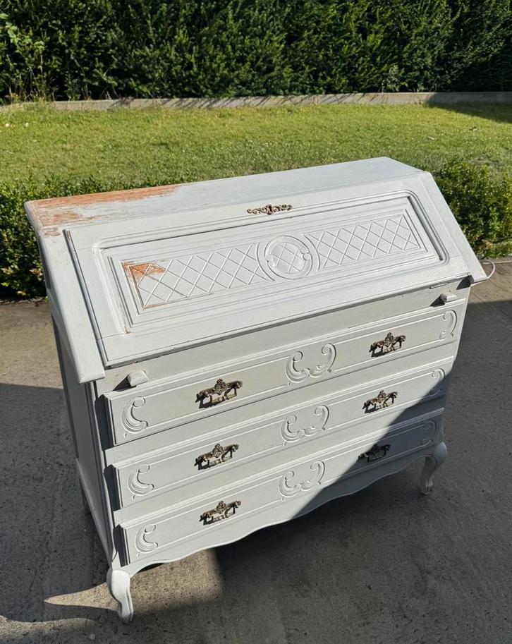 Antiek dressoir gerenoveerd in vintage chique stijl, Huis en Inrichting, Kasten | Secretaires, Zo goed als nieuw, Ophalen