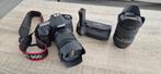Canon Eos 90D + Battery Grip + Canon 18/135 + Tamron 16/300, Audio, Tv en Foto, Fotocamera's Digitaal, Ophalen of Verzenden, Zo goed als nieuw