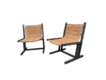 Set van 2 Italiaanse Casala safari chairs