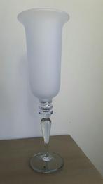 decoratieve vaas op voet, Ophalen, Nieuw, Glas, 50 tot 75 cm