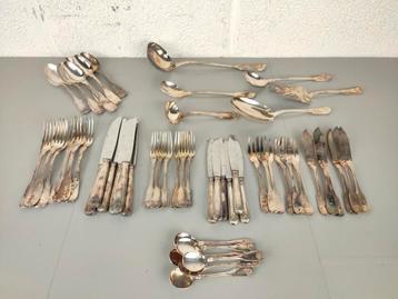 Verzilverd Vanstahl bestek 6 personen  beschikbaar voor biedingen