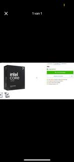 Intel ultra 7 265k, Computers en Software, Processors, Ophalen
