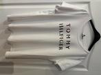 Tommy Hilfiger Nieuwe witte t-shirt met km en print Maat: xl, Tommy Hilfiger, Manches courtes, Taille 46/48 (XL) ou plus grande