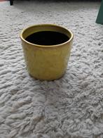 Groen gele bloempot, Tuin en Terras, Bloempotten, Ophalen