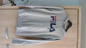 Pull Fila xs, Gris, Enlèvement, Porté, Fila