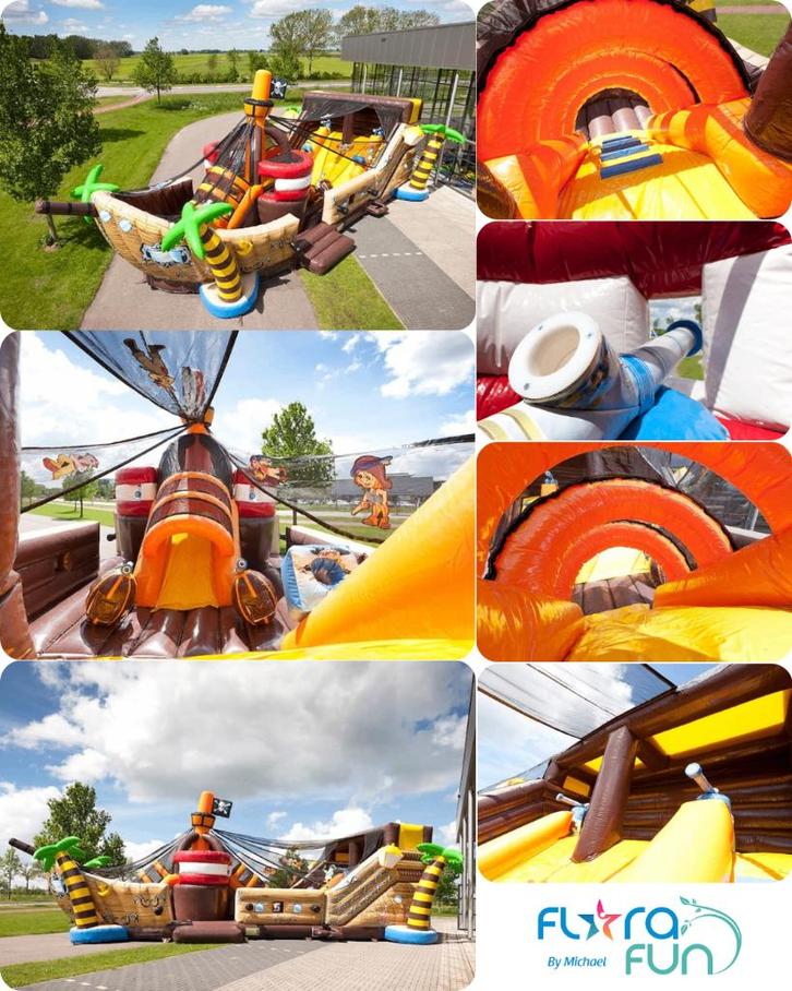 Springkasteel te huur, Hobby en Vrije tijd, Feestartikelen | Verhuur, Nieuw, Ophalen