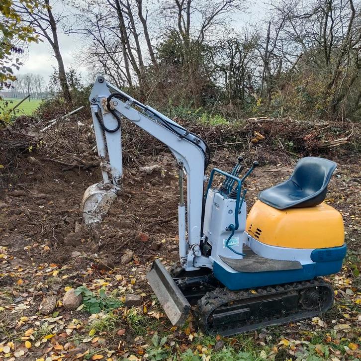 Kubota Minigraafmachine, Zakelijke goederen, Machines en Bouw | Kranen en Graafmachines, Ophalen of Verzenden