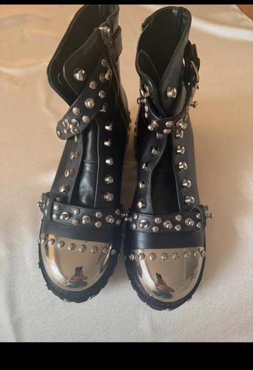 Alexander mcqueen biker boots maat 37, Enlèvement ou Envoi, Comme neuf