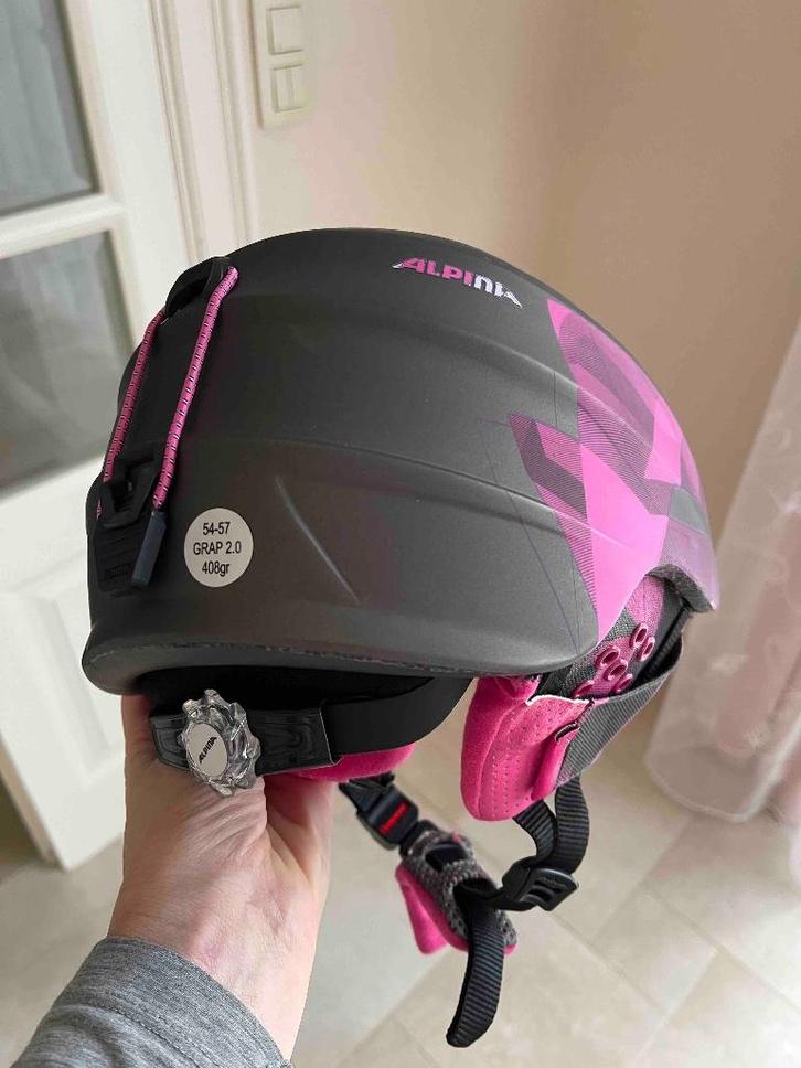 Casque (tailles 55—57) + sous-casque neuf + lunettes, Sports & Fitness, Snowboard, Utilisé, Casque ou Protection, Enlèvement