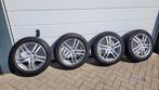 215/55 R17 Winterbanden Michelin op Dezent Wielen, Auto-onderdelen, Banden en Velgen, Ophalen, 17 inch, Winterbanden, Band(en)