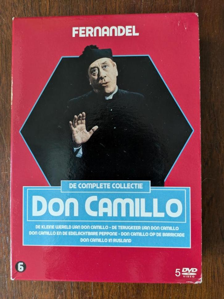 dvd box Don Camillo / Fernandel, Cd's en Dvd's, Dvd's | Filmhuis, Gebruikt, Boxset, Ophalen of Verzenden