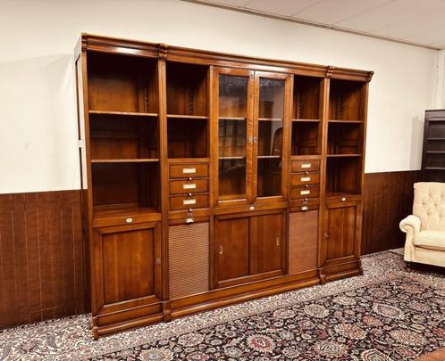 Grote Klassieke Italiaanse Assi D'Assolo Boekenkast, Antiek en Kunst, Antiek | Kantoor en Zakelijk, Ophalen of Verzenden