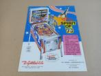 Flyer: Gottlieb Spirit Of 76 (1975) Flipperkast, Verzenden, Flipperkast, Gottlieb