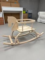 Stevig houten schommelpaard, Ophalen, Zo goed als nieuw