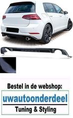 Sport Diffuser Hoogglans Zwart Geschikt Voor VW Golf 7 GTI F, Verzenden