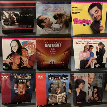 9x NTSC laserdisc: Bill&Ted, Bean, Home Alone, Doubtfire disponible aux enchères