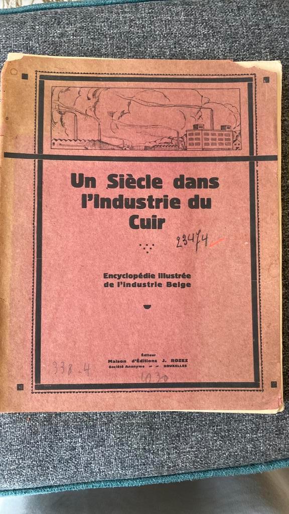 Une école dans l'industrie du cuir, Livres, Science, Utilisé, Autres sciences, Enlèvement ou Envoi
