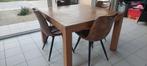 Tafel teak 120x120 Zeer degelijke uitvoering, Huis en Inrichting, Tafels | Salontafels, Ophalen