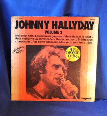 vinyl 33 tours johnny halliday volume 3(x2022)