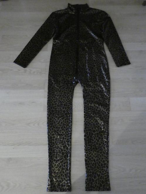 Jumpsuit Wetlook Panter Motief, Kleding | Dames, Jumpsuits, Nieuw, Overige kleuren, Ophalen of Verzenden