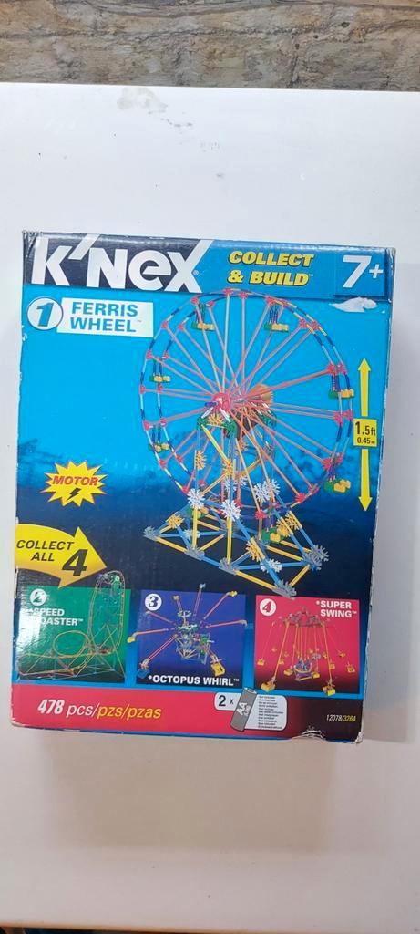 Grande Roue K'NEX Motorisée, Enfants & Bébés, Jouets | Blocs de construction, Comme neuf, K'nex, Enlèvement ou Envoi