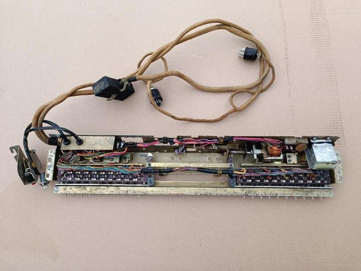 Toetsenbord Seeburg Q100 (1960) jukebox, Verzamelen, Automaten | Jukeboxen, Seeburg, Verzenden