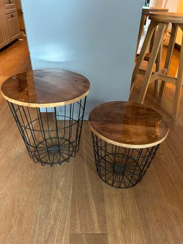 Tables d’appoint SIMLA, Enlèvement, Comme neuf, Métal ou Aluminium