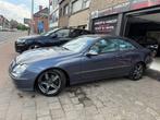 Mercedes CLK 270CDI Autopas voor slechts 88.000 km, Auto's, Mercedes-Benz, Beige, Blauw, Leder, Bedrijf
