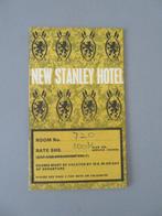 folder kaart Safari New Stanley Hotel Jacht Nairobi Kenya, Verzenden, Zo goed als nieuw, Folder