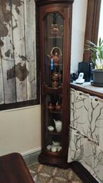 Meuble vitrine de coin, Maison & Meubles, Armoires | Vitrines, Enlèvement