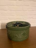 Vintage groene keramische kerstboom stand West Germany, Enlèvement ou Envoi