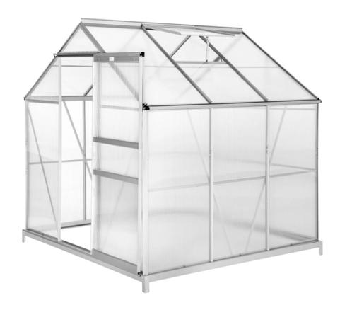 Serre polycarbonate 1m90x1m85x1m95 aluminium Neuf, Jardin & Terrasse, Serres, Neuf, Serre, Aluminium, Polycarbonate, Envoi